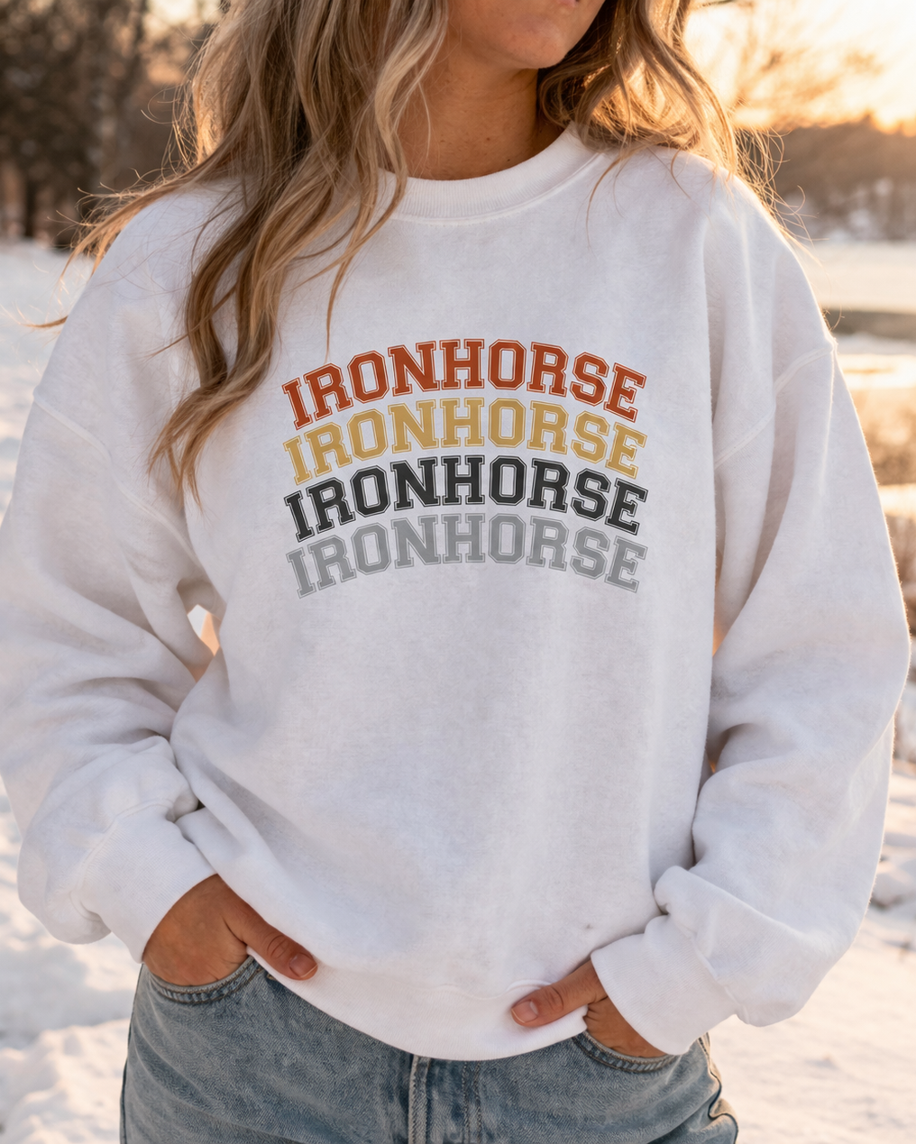 Varsity Ironhorse Crewneck